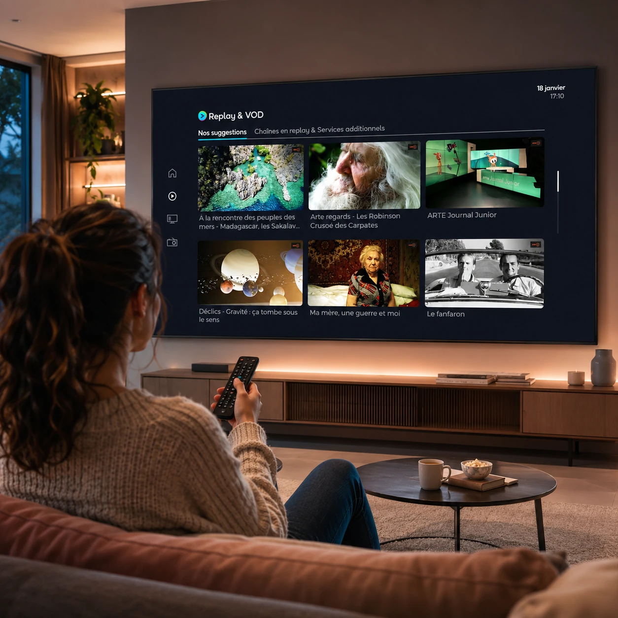 Eutelsat Fransat — Plateforme d'engagement multi-écrans
